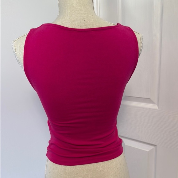 Zara Fuchsia Tank Top - Picture 2 of 3